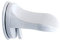 Leikance Repose-pieds de salle de bain en plastique Blanc
