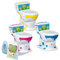 CRAZE Magic Slime Noise 3er slime Set Pups Schleim Kinder mit Toilette, 31070, Bundle