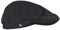 MEDANTA 6010 Flat Cap Koch Kappe, Koch Hut, Kochmütze Herren und Damen Hut, Chefkoch Kopfbedeckung, Chef Cap, Größe M, Kopfumfang 56cm -60cm, Schwarz