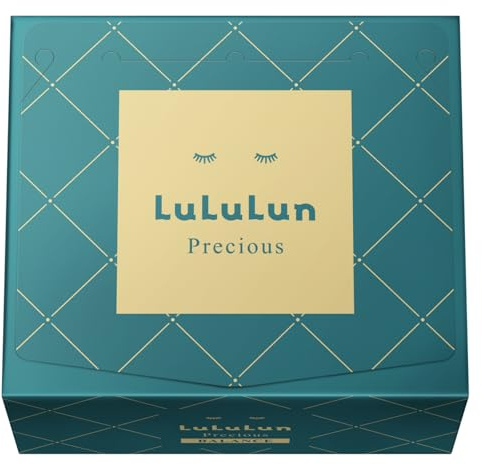 Lululun 32EA Anti Aging Face Masks for Women & Men, Daily Face Masks Skincare & Collagen Face Mask with Squalene& Algae, Hydrating Face Mask Sheets & Facial Mask & Sheet Mask from Japan PRECIOUS ALL
