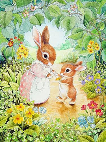 YJPZZG 2000 Stück Holzpuzzle Hase öLgemäLde Puzzles FüR Erwachsene Puzzles Tiere Puzzles Dekoration Fertige Größe 99×70cm