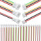 DAOKAI 10 Pairs 26AWG JST 1.25mm 2/3/4 Pin Connector Female&Male Plug JST Connector Cable for LED Strip Light/RC Battery with 150mm Wire