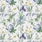 Timeet Self Adhesive Wallpaper White Botanical Sticky Back Plastic Roll 39x300cm Contact Paper Flower Peel and Stick Wallpaper Waterproof Vinyl Film for Shelf Bathroom Wall