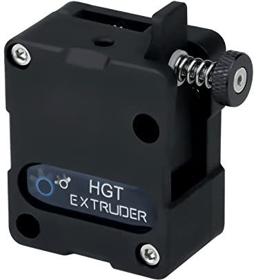 Superleichter aktualisierter gehärteter Stahl Dual Gear HGT Extruder Universal-Bowden-Direktantrieb kompatibel mit NEMA14 36 mm Ender 3 V2 PRO 5 Plus CR10 3D-Drucker