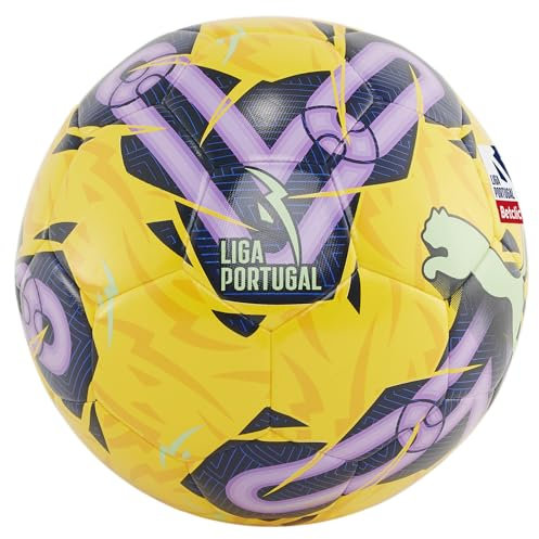 PUMA 084208-02 Orbita Liga Portugal HYB Soccer Ball Unisex Yellow Größe 3