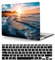 Laptop Hülle für MacBook Pro 16 Zoll Modell A2141 2020 Freisetzung mit Touch Bar and Touch ID, Plastik Schützend Hartschale Case Cover & Tastaturschutz, Strand