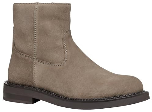 Geox Femme D Serilda B Bottes de Cheville, Taupe, 38 EU
