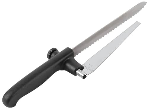 Fox Valley Traders Knife with Adjustable Slicing Guide by Chef's Pride™