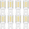 Brantoo G9 LED Glühbirnen 3W Neutralweiß 4000K Entspricht 15W 20W 25W 28W 33W Halogen Glühbirnen, G9 Sockel Energie sparen LED Lampe, Kein Flimmern, Nicht dimmbar, 320LM, AC 220-240V, 8er Pack