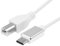 Pyatofy USB Typ B Midi Kabel zum Typ C Anschluss, Adapter Kabel, Klavier Audio Kabel