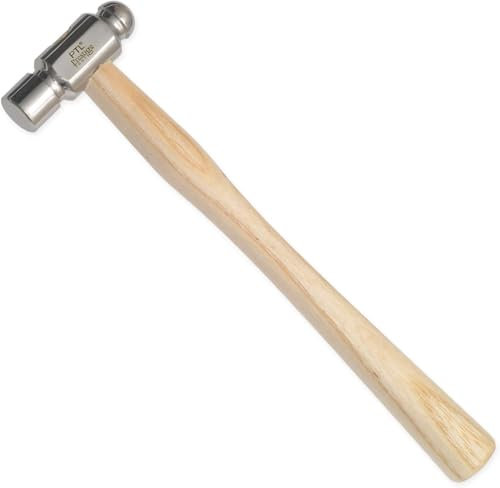 Ball Pein Hammer 4oz, Dual Face Jewellery Making Hammer, Peening Hammer, Ball Peen Hammer, Chasing Hammer PTL®