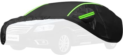 Autoabdeckung para VW Scirocco,(2012-2017) Auto Abdeckplane Autoabdeckung Outdoor Faltbare Autogarage Autoplane