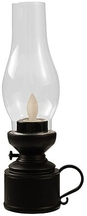 Alipis Retro Led Petroleumlampe Für Innenbereich Dekorative Flammenlose Öllampe Für Stimmungsvolle Atmosphäre in Wohnzimmer Garten Und Feierlichkeiten