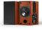 Elimavi 30W X 2 Powered Bookshelf Speakers With 4 Inch Woofer, External TV Speakers With 3.5-RCA Input For PC and Home Surround Sound, Wood Grain Color Wall Mounting