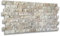 6m² - 15 Stück, 3D PVC Kunststoff Wandpaneel Steinoptik – Flexibel & Zuschneidbar – PVC Dekopanel – Vintage Mauer Design – Wohnzimmer, Küche, Schlafzimmer, Bad