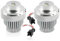 Ojos De Angel Luces,Ojos De Angel 2 Luces de posición LED Angel Eyes Halo H10W Uso Apto para BMW 520i 523i 528i 530i 535i E60 E61 LCI 2007-2011, luz Blanca
