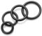 Dichtungsring, 60 Stück Gummiring NBR Dichtung O-Ring Dicke 2 mm Außendurchmesser 31-40 mm Nitril-O-Ring-Dichtung, 38 x 34 x 2 mm(32x28x2mm)