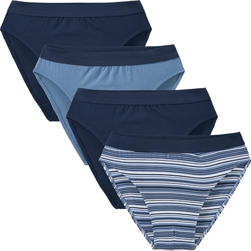 Erwin Müller Herren-Slip 4er-Pack Single-Jersey - hervorragender, bequemer Bund, elastisch und formstabil Single-Jersey