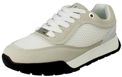 Ladies Elle Sport Lace Up Casual Retro Fashion Trainers F7331