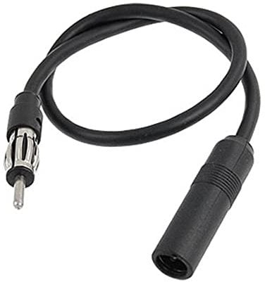 sourcingmap 14.6 Inch Vehicle Car AM/FM Radio Antenna Adaptor Extension Cable