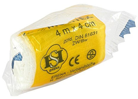 MUBITEX Mullbinden 4 cm einzeln in Cello 1 St