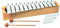 Goldon Metallophon 12+3 weiß, Metallophon, Percussion Instrument, Metall, Tannenholz, 2 Holzschlägeln