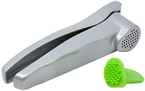 PREPWORKS GIGP-90 Progressive Garlic Press, Aluminum, Silver