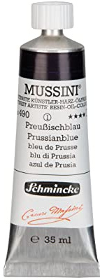 MUSSINI® - finest artists' resin oil colors, ultramarine blue light - 35 ml