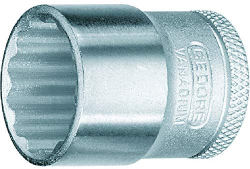 GEDORE Steckschlüsseleinsatz 3/8 Zoll, UD-Profil 15/16 Zoll, 1 Stück, D 30 15/16AF