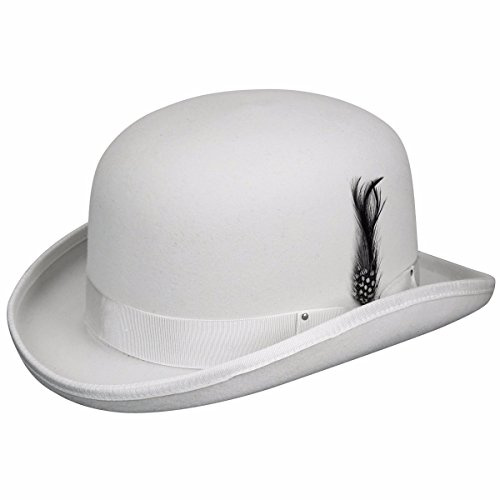 Bailey of Hollywood Derby Hat - White/L White, Large