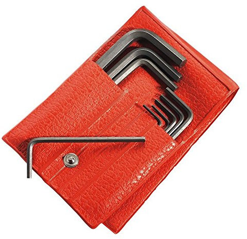 FACOM - Jeu de 9 Clés Mâles Coudées 6 Pans - 83H.JP9A - Clés Allen - 4 Types de Dimensions et de Têtes - Étui Compact à Volet Rabattable - Matériau Robuste - Pour Particuliers et Professionnels