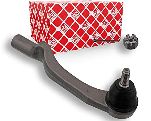 febi bilstein 42224 Spurstangenendstück mit Kronenmutter und Splint, 1 Stück