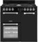 Leisure Cookmaster CK90G232 Freestanding Gas Hob A+ Black – Cooker (Freestanding Cooker, Black, Rotary, Front, Gas Hob, Medium)