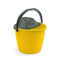MAYA Cubo Redondo 13L. Polipropileno Resistente. Apto Uso Profesional y Doméstico (Color Amarillo)