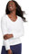 Hanes Women's Originals Long Sleeve Cotton T-Shirt, Lightweight V-Neck Tee, Modern Fit, White, L