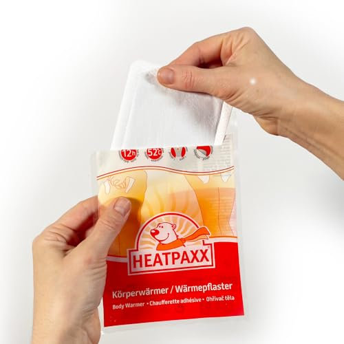 HeatPaxx Körperwärmer | 5 Wärmepflaster | EXTRA WARM | Dünnes und leichtes Wärmepflaster für Bauch und Rücken | punktgenaue Wohlfühlwärme | Bodywärmer – Rückenwärmer