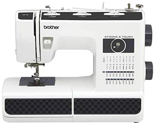 Brother Macchina per Cucire Meccanica HF37 - Struttura in Acciaio - 37 Punti