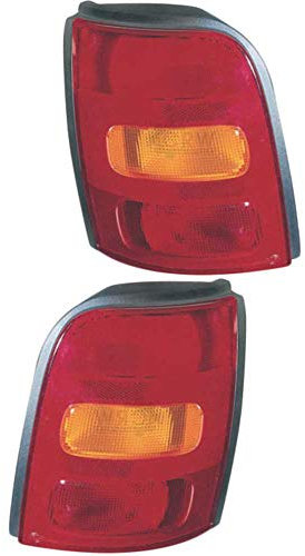 Rückleuchte Heckleuchte Set links & rechts rot P21W P21/5W mit Lampenträger für Model Micra II K11