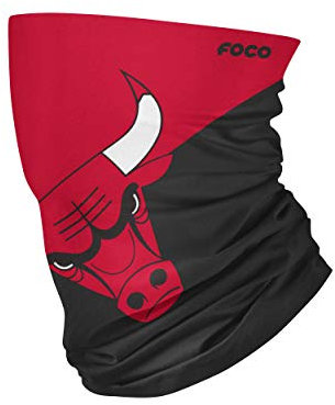 FOCO Chicago Bulls NBA Big Logo Gamasche Schal – Jugend
