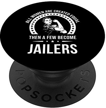 Gefängniswärter-Handy-Griff für Frauen | Gefängniswärter - PopSockets Ausziehbarer Sockel und Griff für Smartphones und Tablets