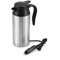 Hangrow Bouilloire de voiture 12 V 650 ml en acier inoxydable pour allume-cigare de voyage Bouilloire électrique pour trajets à distance, voiture, camping en plein air