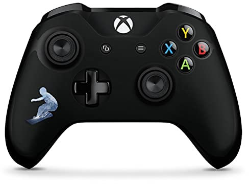 DeinDesign Skin kompatibel mit Microsoft Xbox One X Controller Folie Sticker Snowboard Winter Sport