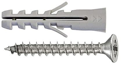 Tasselli universali nylon + viti T.P.S. - Ø 8 x 40-100 pz.