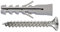 Tasselli universali nylon + viti T.P.S. - Ø 8 x 40-100 pz.