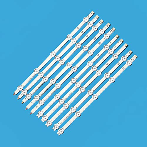 Jxjamp Accessories 10Set=100pcs 820mm LED Backlight Strip Kit For LG 42LA621V 42LA621S -ZD 42 inchs TV Array LED Strips Backlight Bars Light Bands (Emitting Color : 10set)