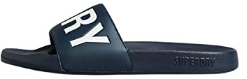 Superdry Herren Code Core Badesandalen Dunkel Marineblau/Optik S