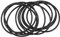 SAFIGLE 10pièces Bracelets Silicone Extensibles Bracelets Caoutchouc Doux Pour Fêtes Et Événements Parfaits Pour Les Âges