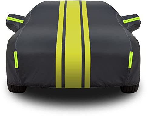 Autoabdeckung für Mini Convertible Cooper Cooper S Electric Autoabdeckung Vollgarage Sonnenschutz-Autoabdeckung Outdoor-Allwetterschutz-Autoabdeckung(Color:CC,Size:Cooper S)