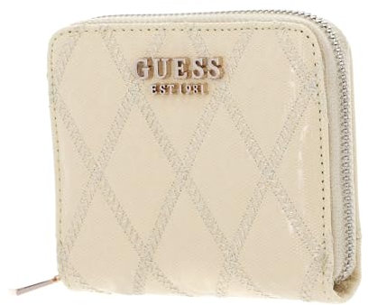 GUESS Adi SLG Zip Around Wallet S Pale Yellow