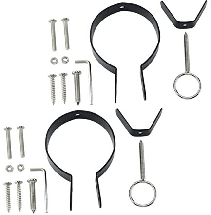 TOPBATHY 2 Sets Spanish Ham Rack Parts and Stand Accessories Ham Holder Fixing Holder Storage and Serving Kitchen Use